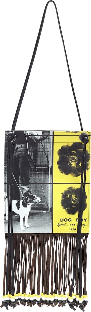 J.W.Anderson Printed canvas shoulder bag