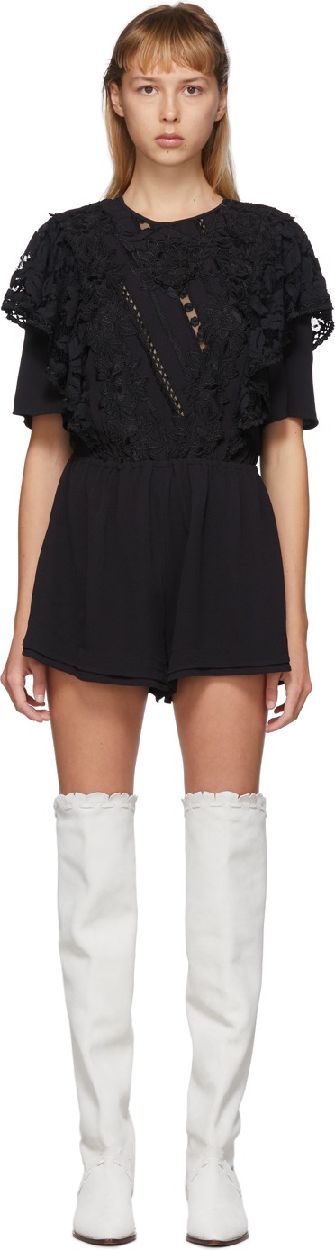 Isabel Marant Black Lagoa Jumpsuit