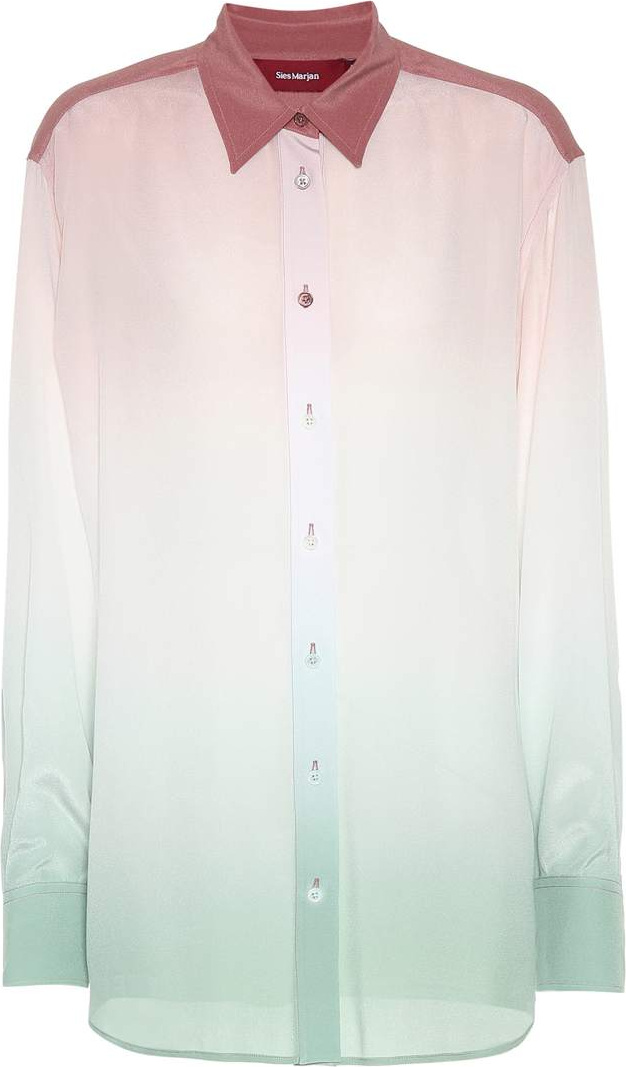 Sies Marjan Ombré silk shirt