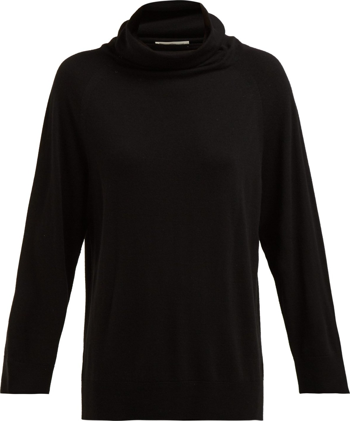 THE ROW Mandel wool and cashmere roll-neck sweater