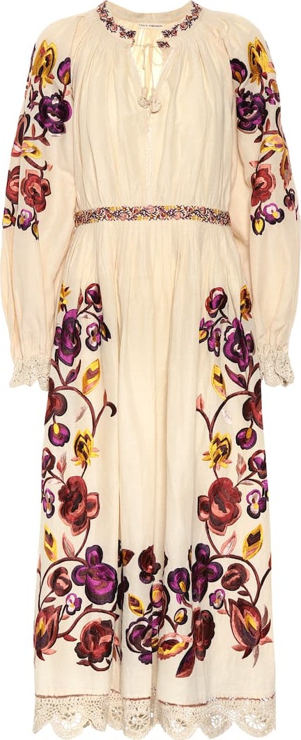 Ulla Johnson Miro linen and cotton dress