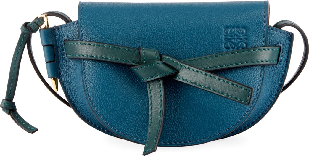 LOEWE Gate Mini Grain Leather Shoulder Bag