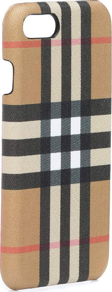 Burberry London England Check leather iPhone 6s case