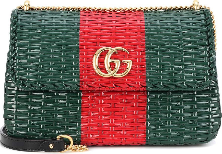Gucci Wicker shoulder bag