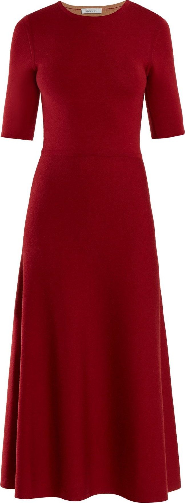 Gabriela Hearst Seymour cashmere and wool reversible dress