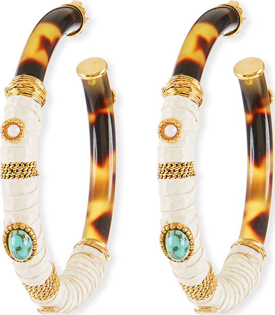 GAS Bijoux Porto Hoop Earrings