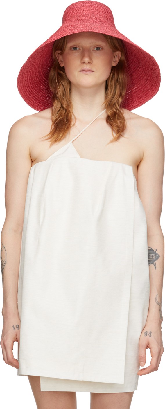 Jacquemus Pink 'Le Chapeau Valensole' Hat