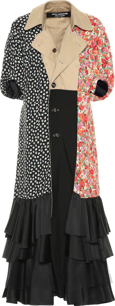 Junya Watanabe Reversible trench coat dress