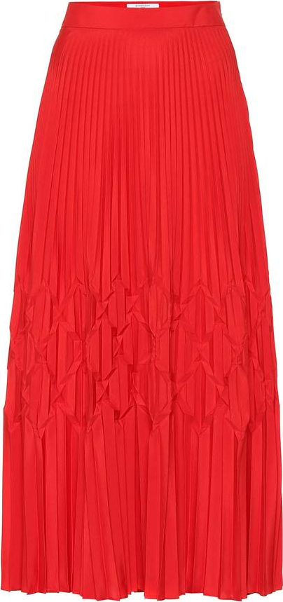 Givenchy Pleated midi skirt