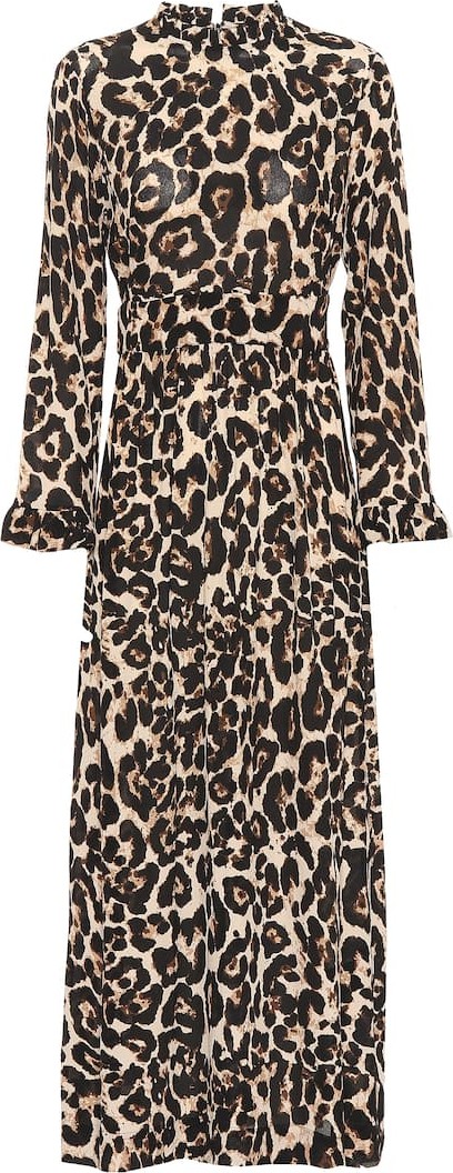 Baum und Pferdgarten Exclusive to Mytheresa – Alitha leopard midi dress