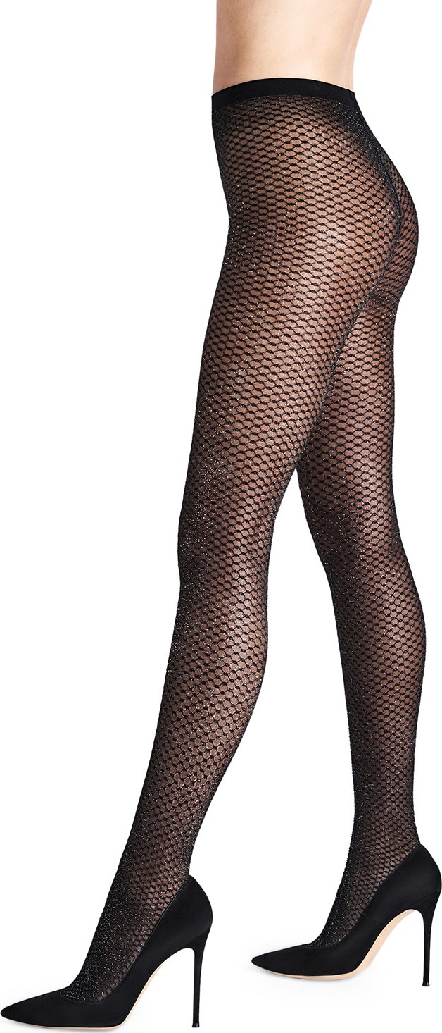 Wolford Night Sparkle Net Tights
