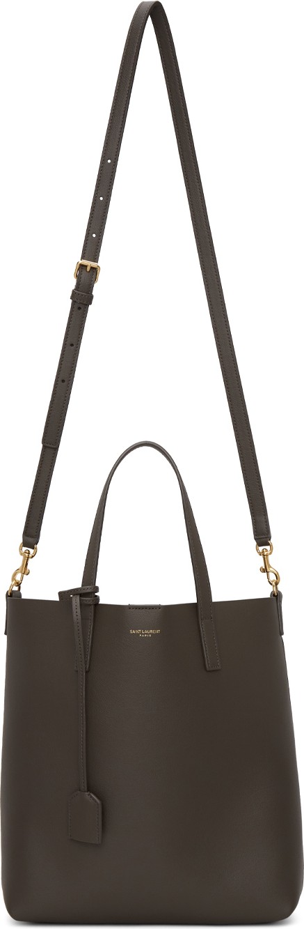 Saint Laurent Grey Toy Shopping Tote