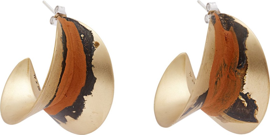 Albus Lumen Painted earrings