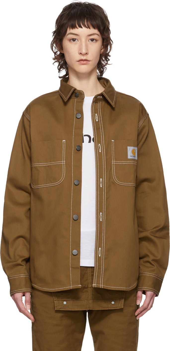 Carhartt Work In Progress Brown Great Master Shirt