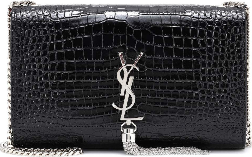 Saint Laurent Medium Kate Tassel embossed leather shoulder bag