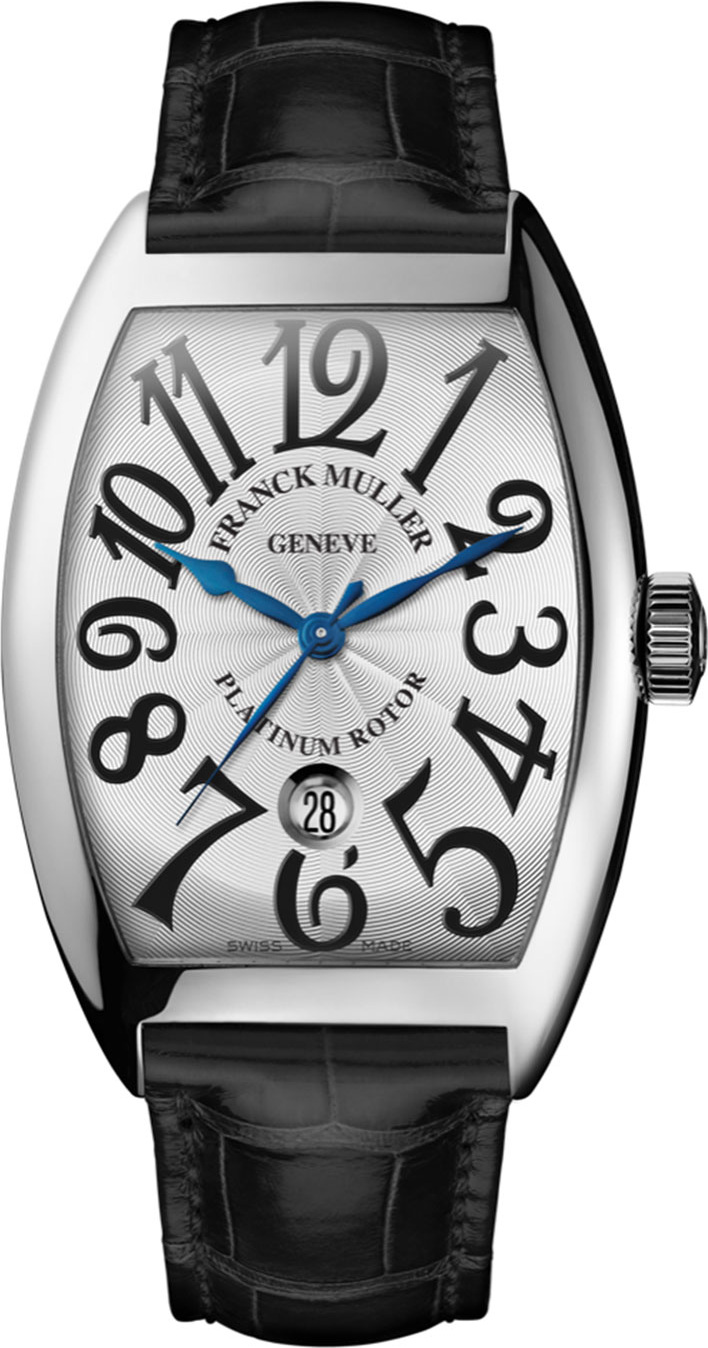 Franck Muller Men's Automatic Curvex Watch with Alligator Strap