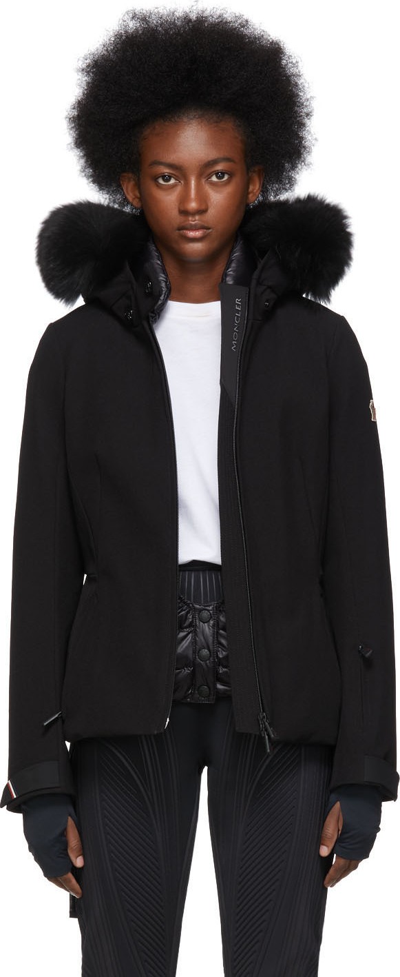 Moncler Black Down Bauges Jacket