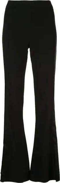 Cushnie flared tuxedo trousers