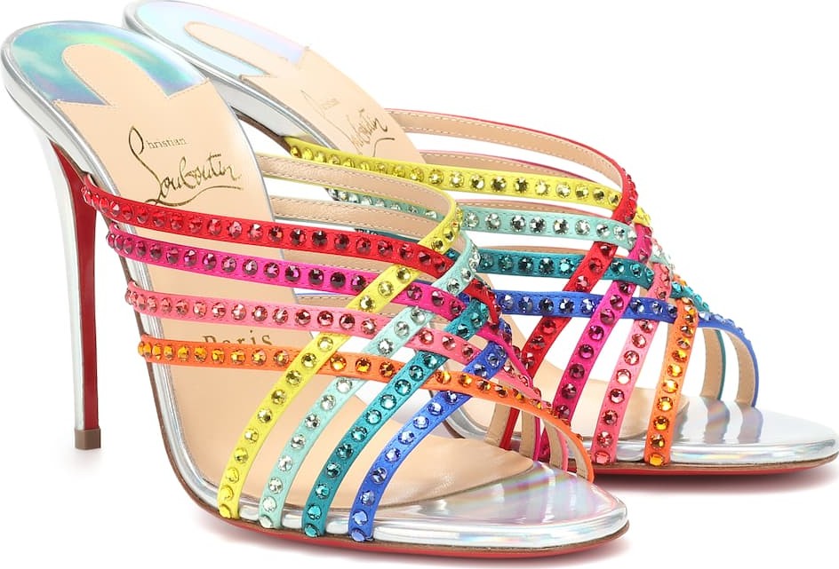 Christian Louboutin Martha 100 embellished sandals