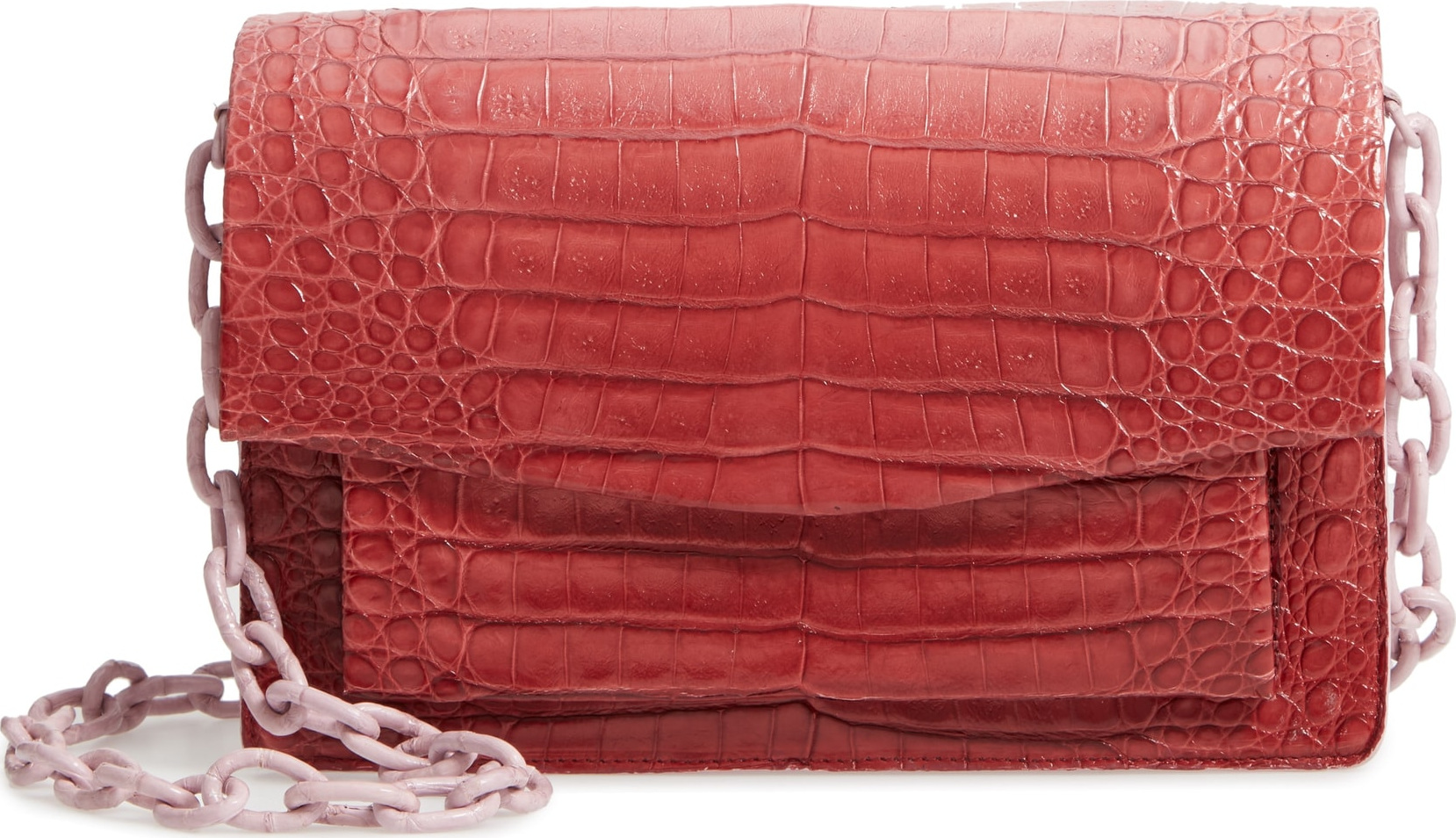 Nancy Gonzalez Medium Genuine Crocodile Crossbody Bag