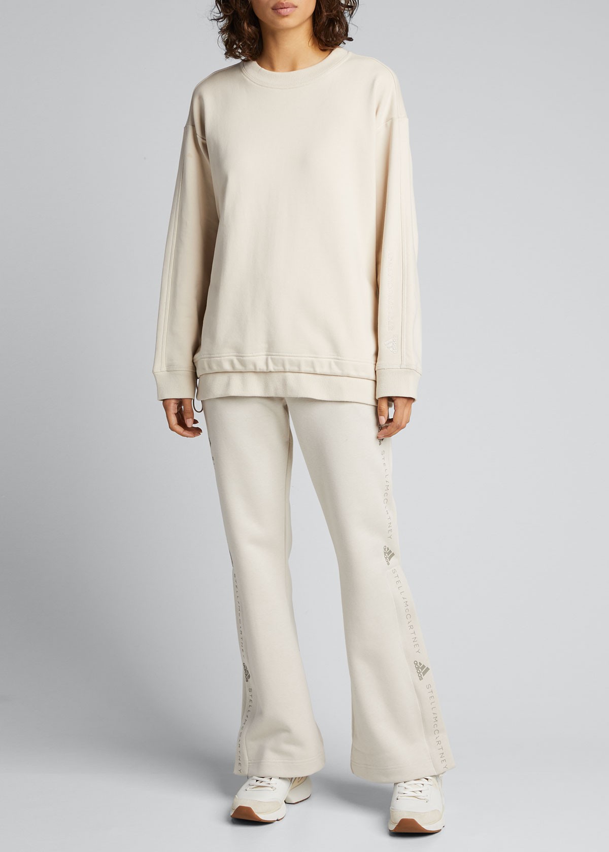 Adidas By Stella McCartney Essentials Logo Pullover Sweatshirt