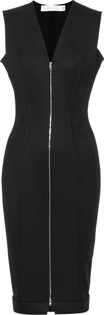 Victoria Beckham Wool-blend sheath dress