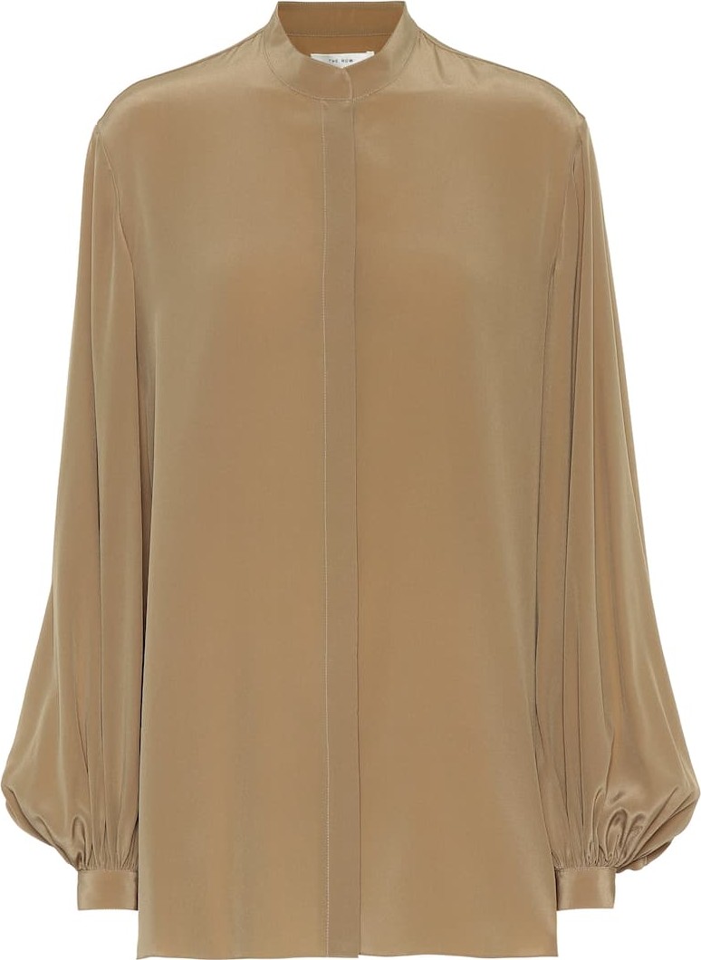 THE ROW Vara silk blouse