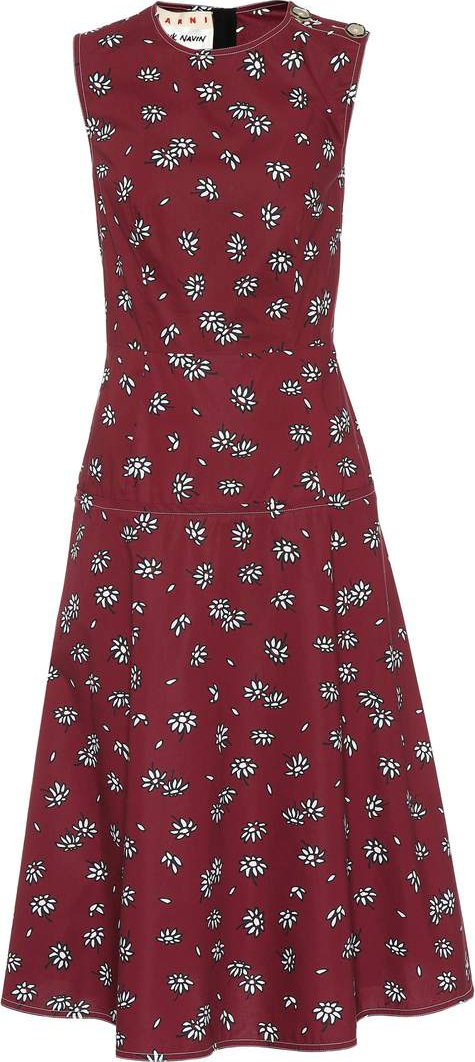 Marni Daisy cotton dress