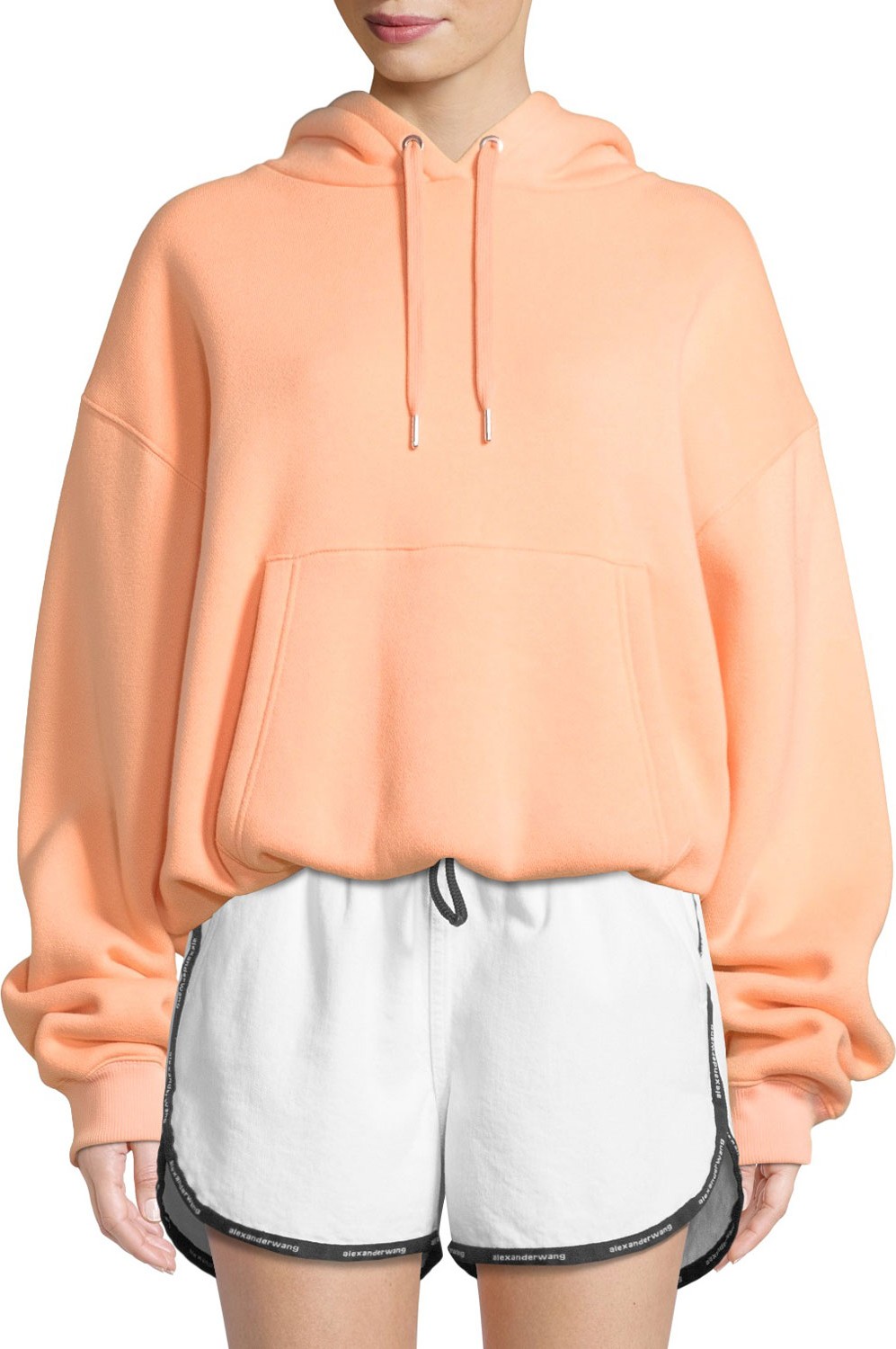 T By Alexander Wang Dense Fleece Hoodie