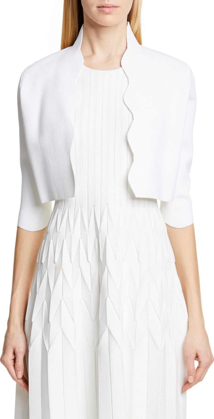 Lela Rose Scallop Trim Bolero