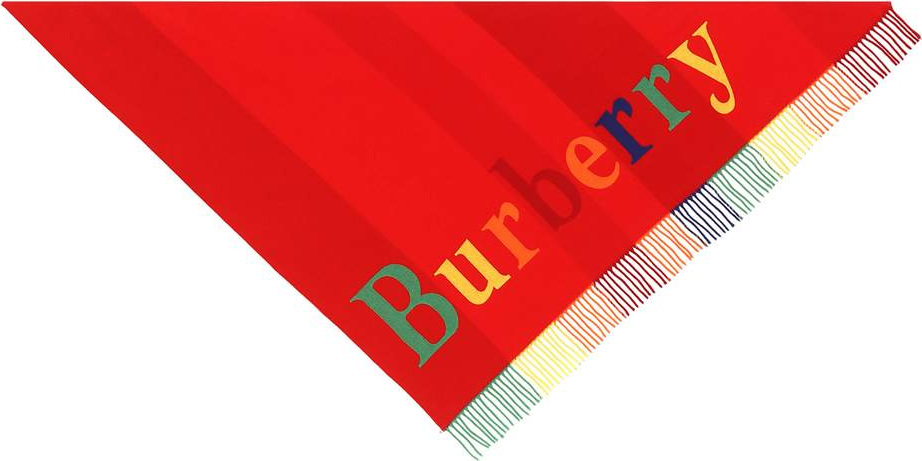 Burberry London England Wool and cashmere scarf