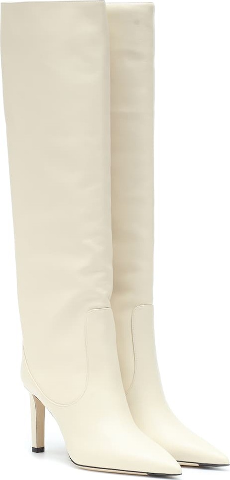 Jimmy Choo Mavis 85 leather boots