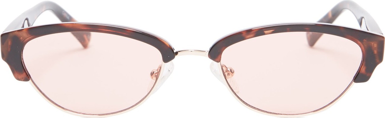 Le Specs Electricool oval-frame acetate sunglasses