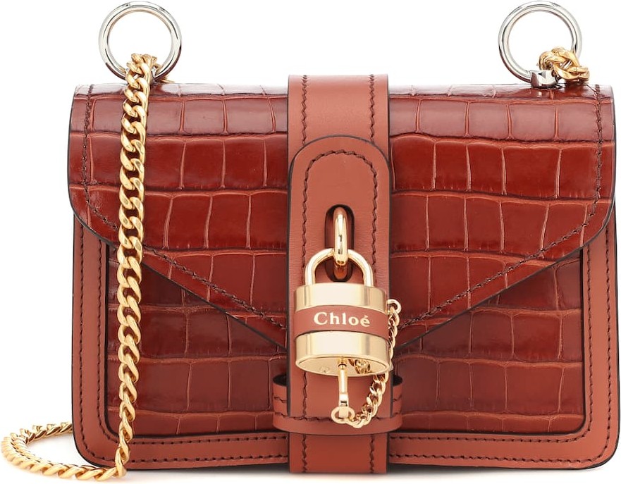 Chloe Aby Chain Mini leather shoulder bag