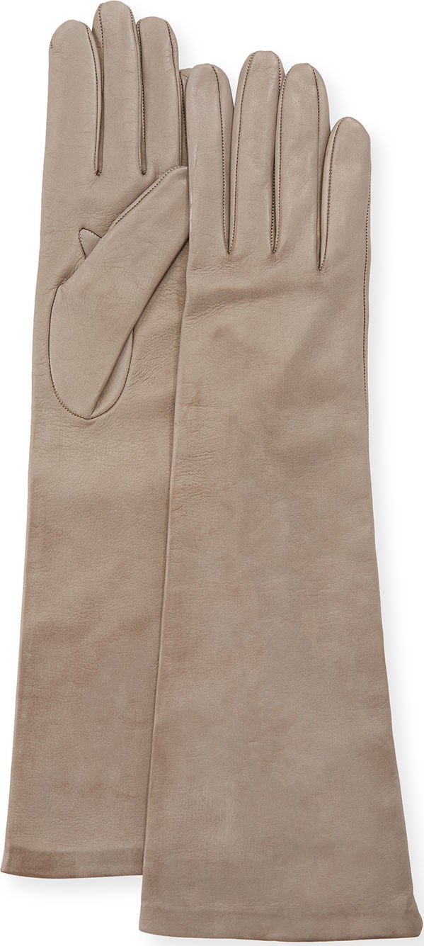 Portolano Long Napa Leather Gloves