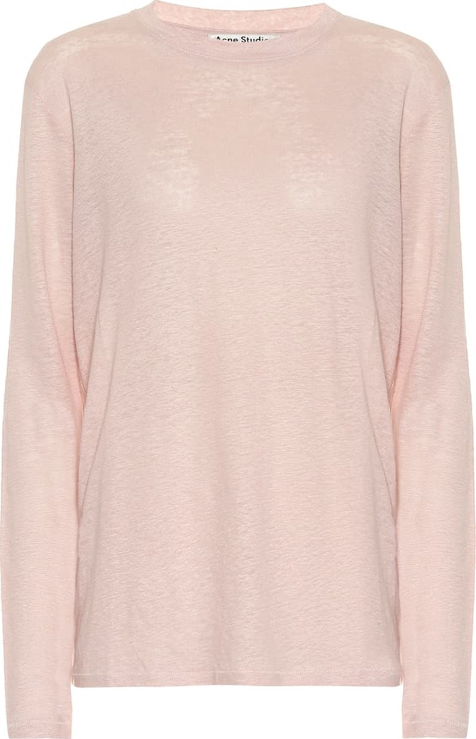 Acne Studios Taline linen top