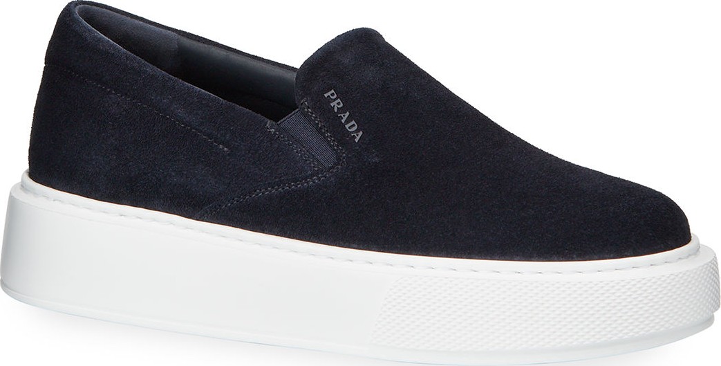 Prada Sport Suede Slide Sneakers
