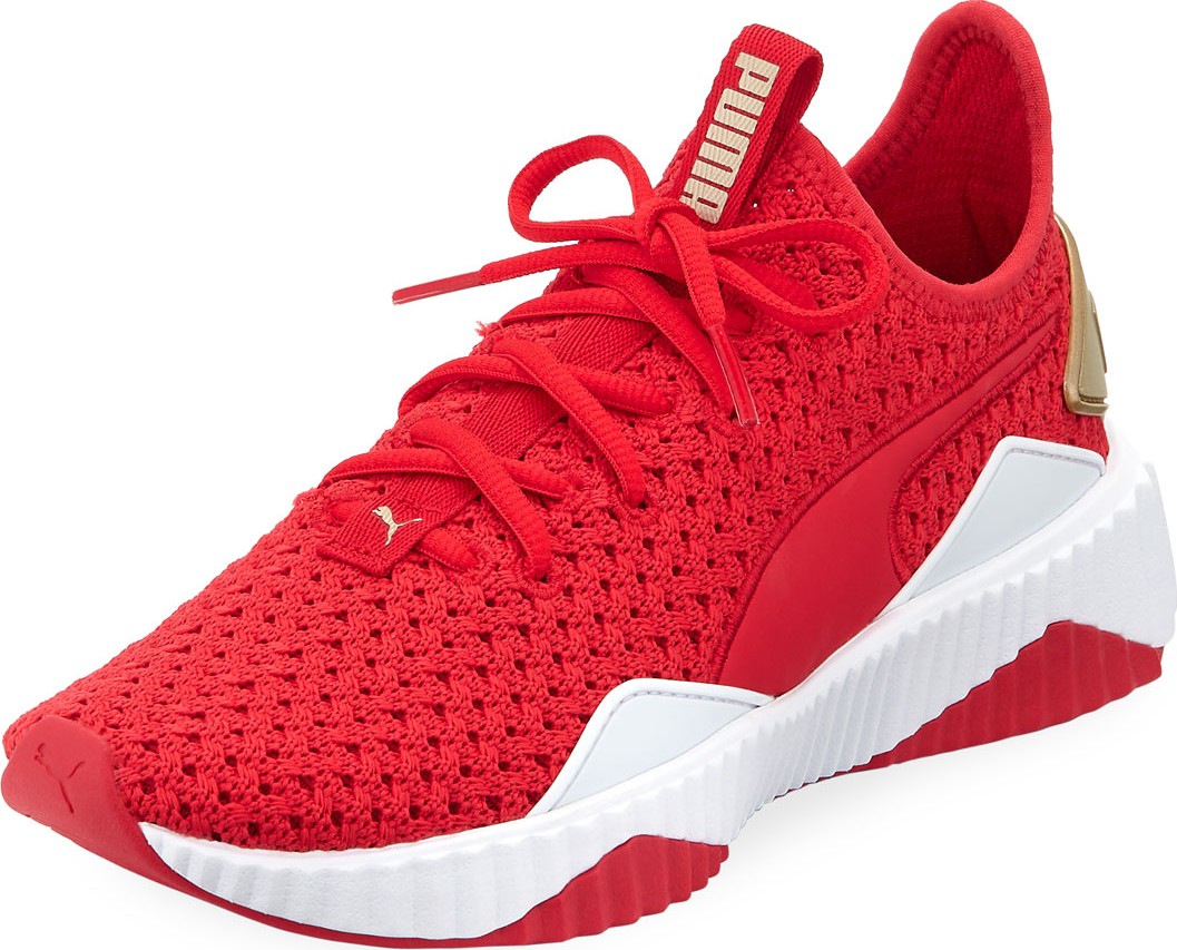 PUMA Defy Varsity Knit Sneakers