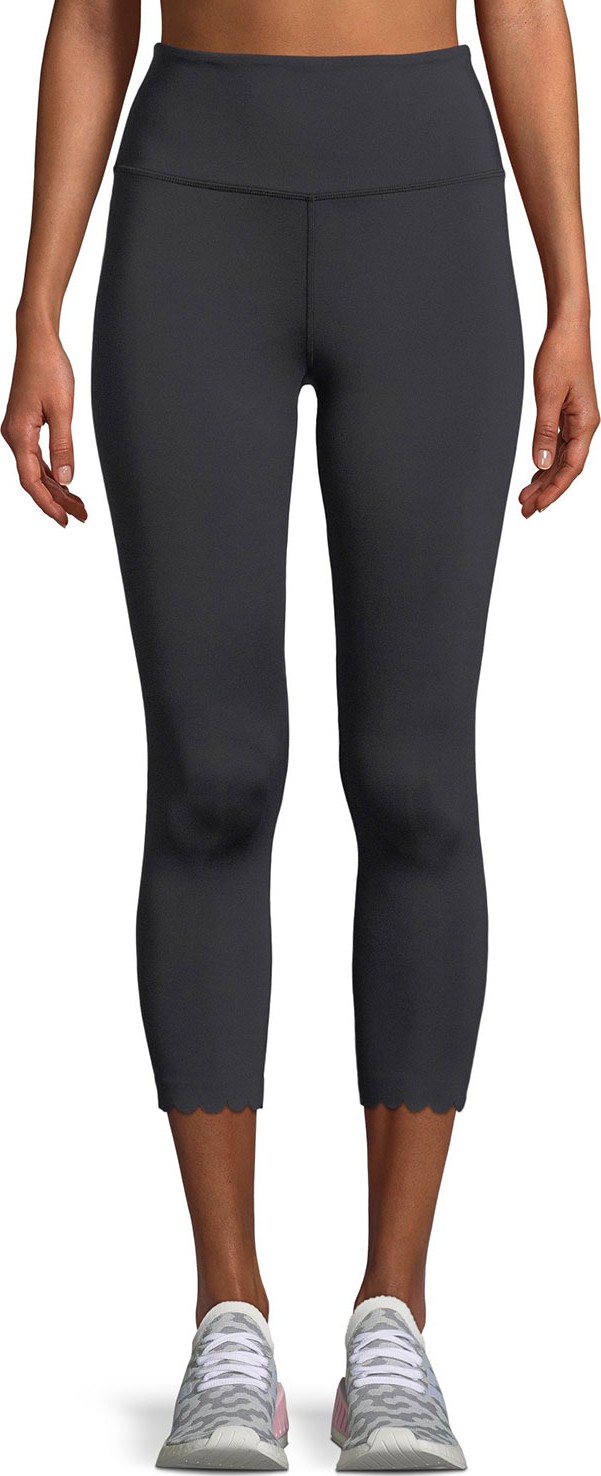 Kate Spade New York scallop crop leggings