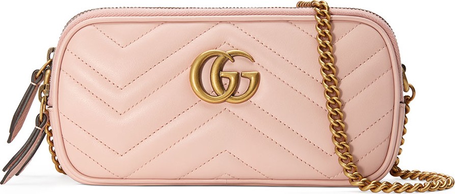 Gucci GG Marmont Mini Zip-Top Camera Case Bag
