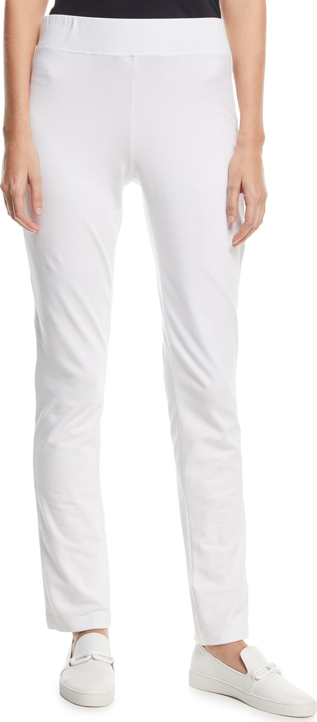 Pure Handknit Bonaire Straight-Leg Pants