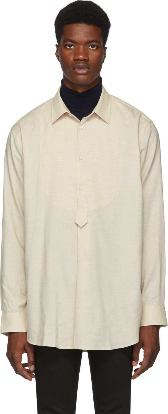 Tiger Of Sweden SSENSE Exclusive Beige Kosta Shirt