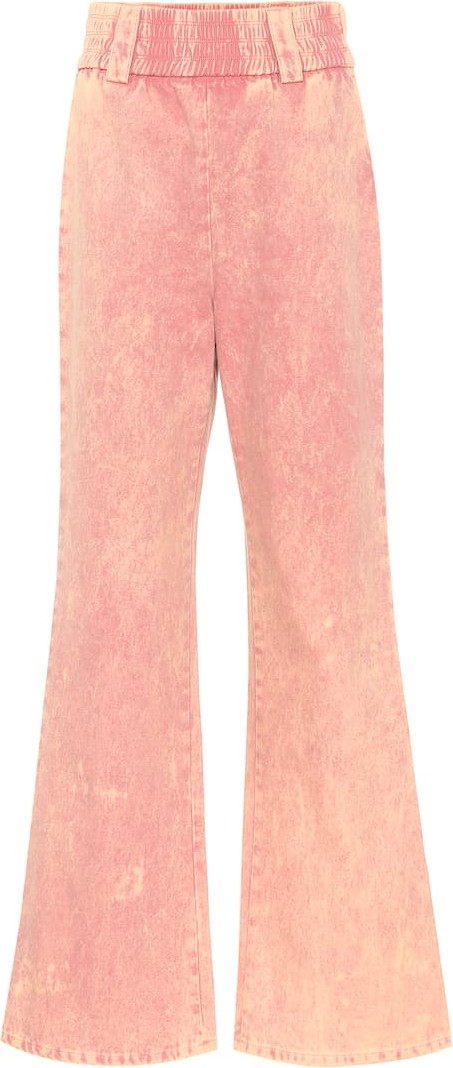 Miu Miu High-rise flared jeans