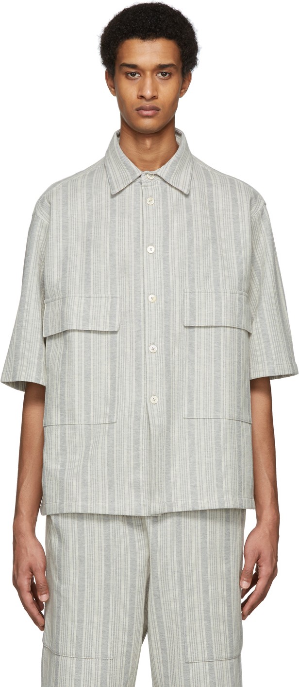Jil Sander Grey Ariel Shirt