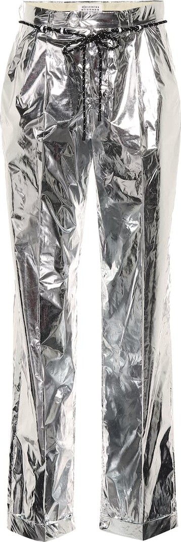 Maison Margiela Metallic trackpants