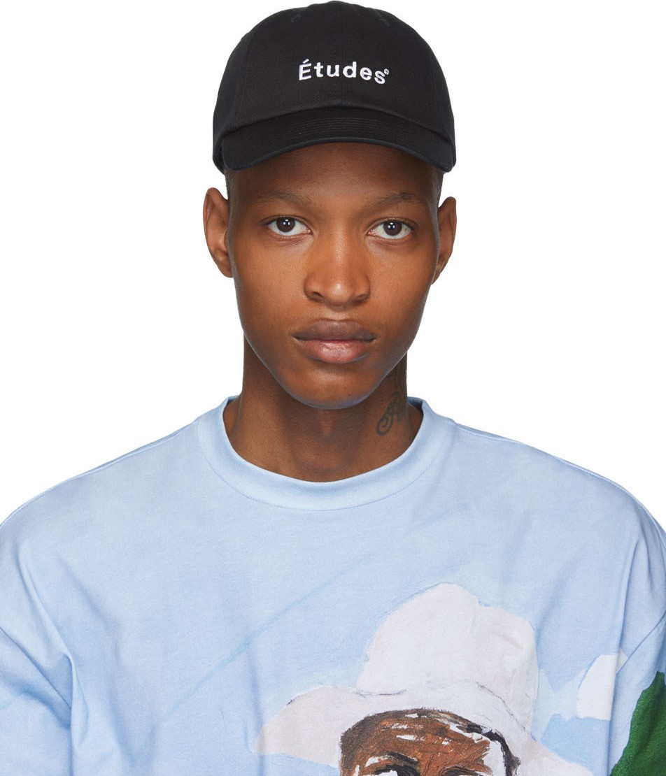 Etudes Black Logo Booster Cap