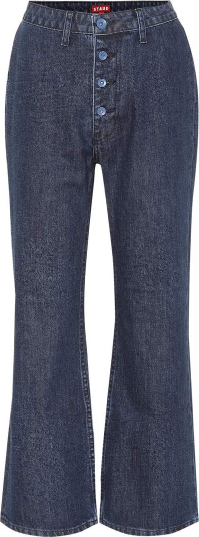Staud Helena high-rise flared jeans