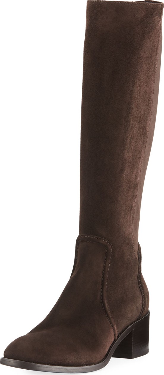 Aquatalia Jordan Suede Knee-High Boots