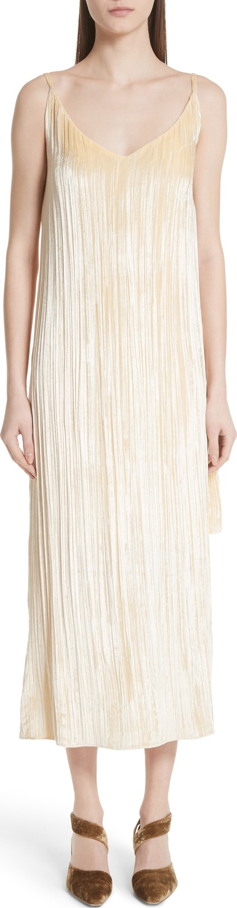 Rosetta Getty Velvet Slipdress