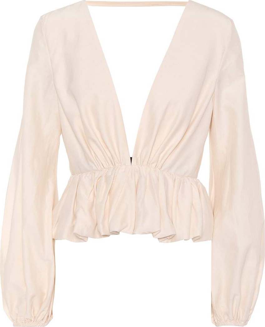 Kalita Worlds Collide cotton and silk top